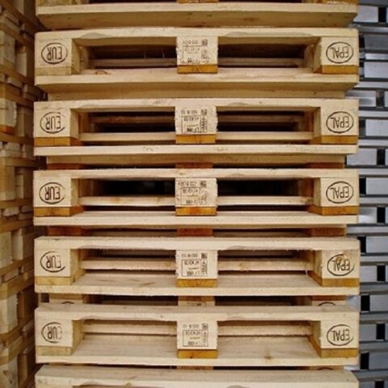 Wood Pallets Supplier - Factory Supply EPAL Euro Pine Wood Pallets