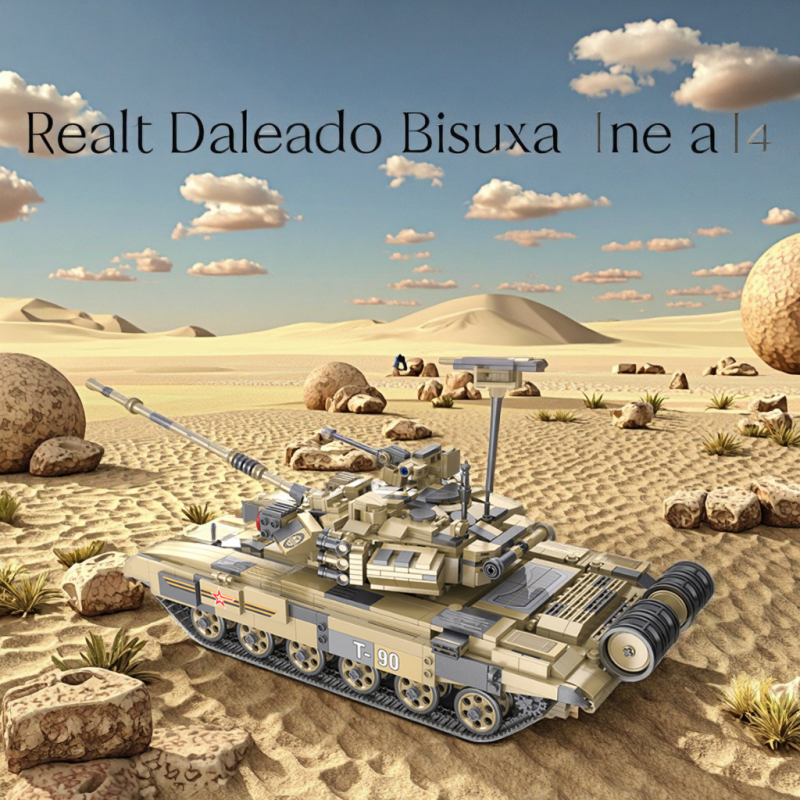 Building Block Set Supplier - Cada C61003 T90 Racing Car MOC 1722 Bricks