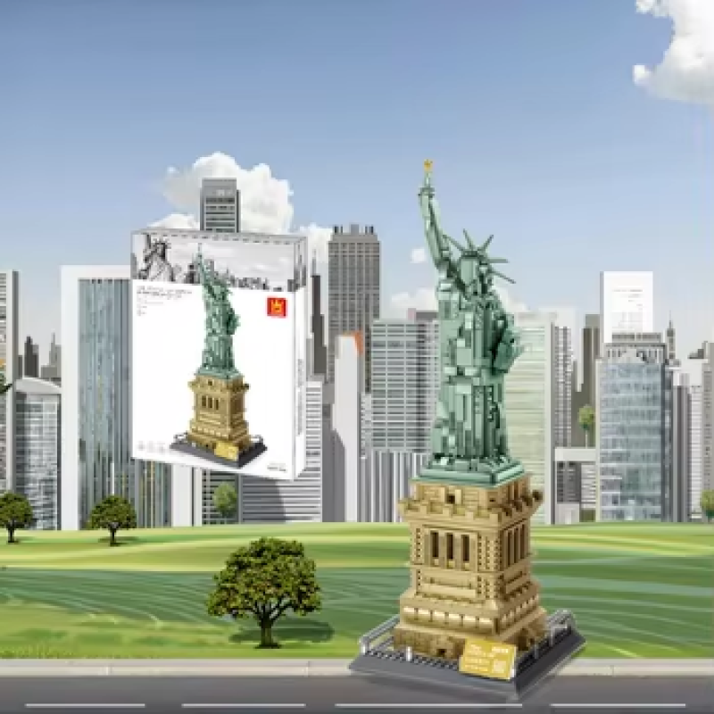 Building Block Manufacturer - Wange 5210-41 DIY London Bridge Plastic