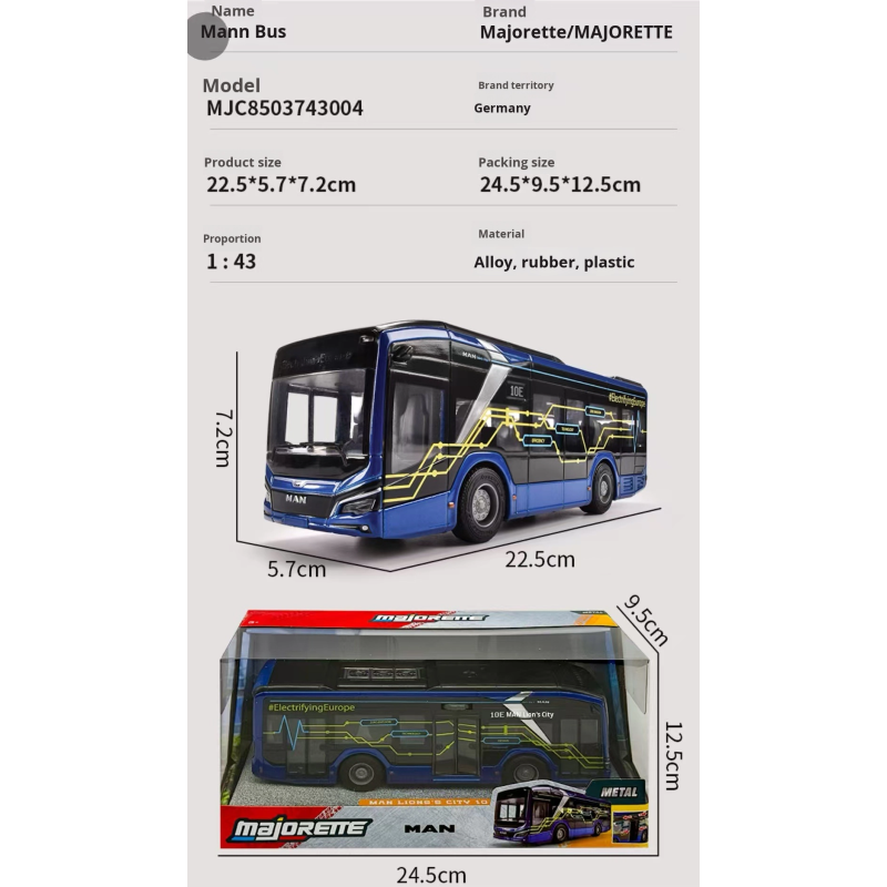 Fire Truck Supplier - Meijie Wheel Volvo Series Simulation Mixer Truck