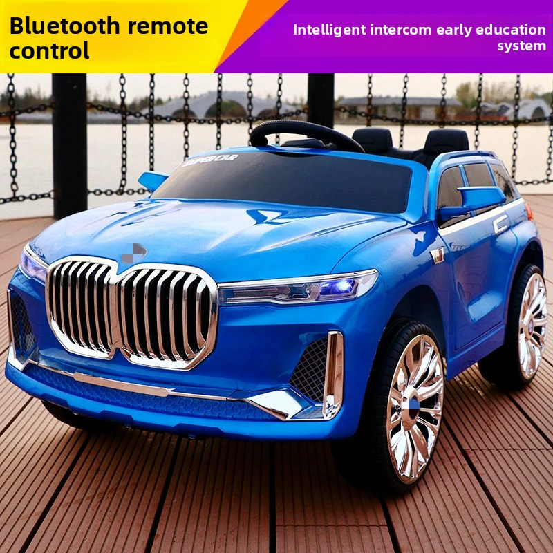 Electric Car Factory - Children's Battery-Powered Swing Ride-On Remote