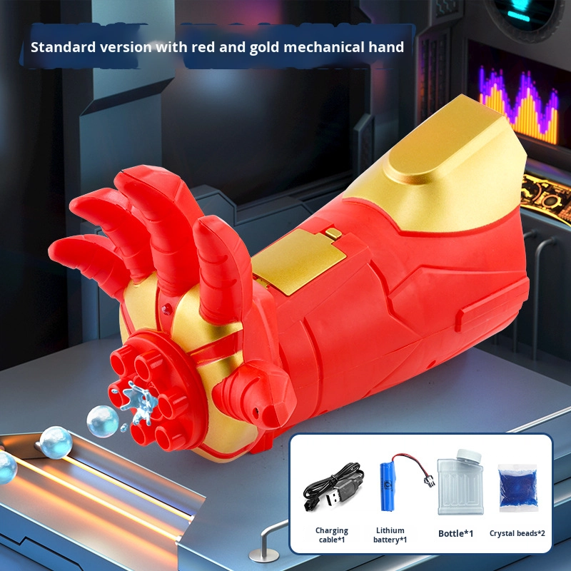 Bubble Toy Factory - Electric Gatling Crystal Launcher ABS Plastic Arm