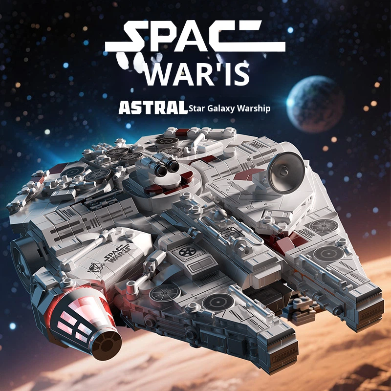 Starship Model Supplier - Qiwu 1:8 Scale Millennium Falcon Assembly