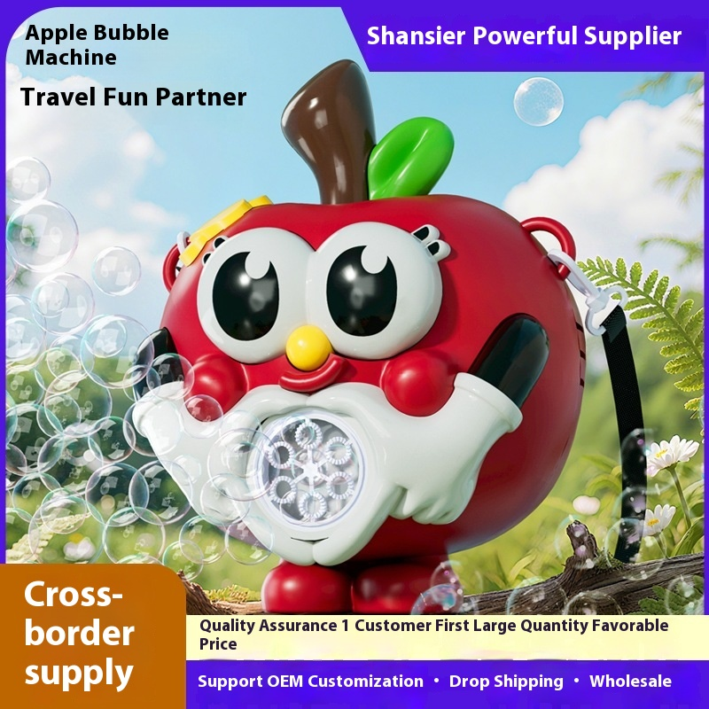 Bubble Wand Factory - Hot-Selling Newkey Apple Automatic Handheld Toy