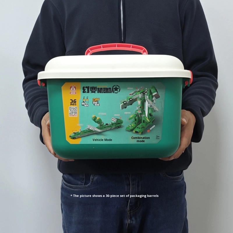 Building Block Set Factory - Genuine Wholesale Magnetic Deformation Robot King