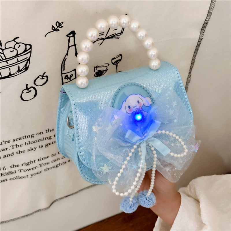 Girls Handbag Manufacturer - Princess My Melody Flashing PU Crossbody Bag