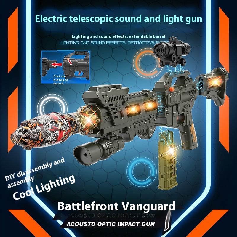 Electric Gun Supplier - Advanced Black Technology Sound Light Transformable