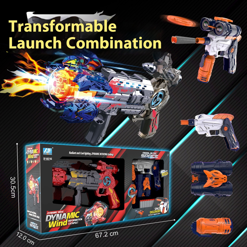 Electric Gun Supplier - Advanced Black Technology Sound Light Transformable