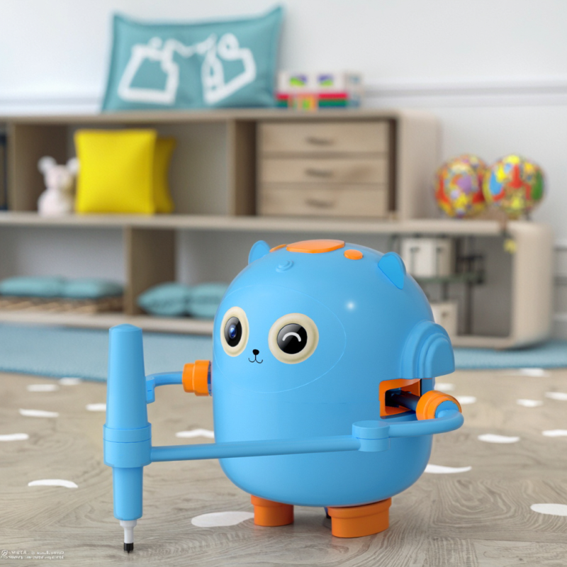 Painting Robot Factory - Automatic Plastic Painting Games Music Interaction