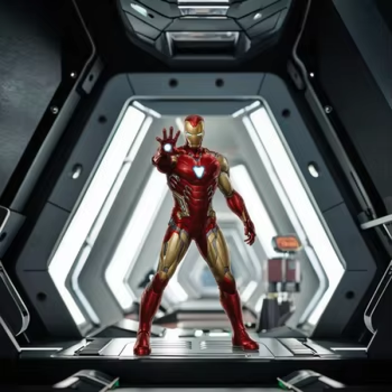 Marvel Toy Factory - Sam's Hand-Made Hulkbuster Armor Plastic Robot