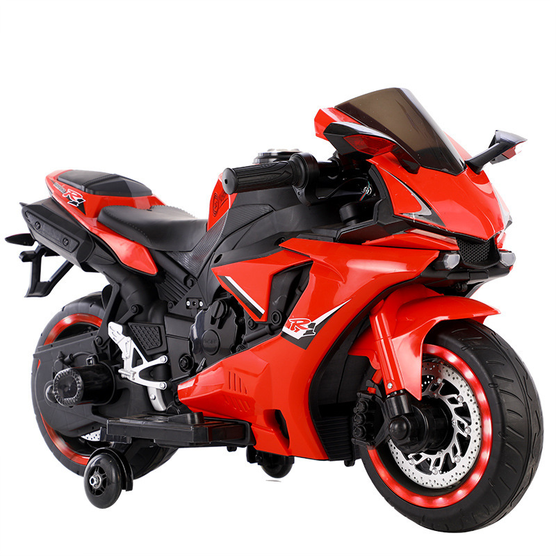 Electric Motorcycle Supplier - Children's Battery-Powered Two-Wheel Auxiliary