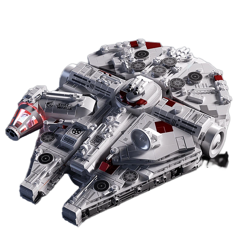 Starship Model Supplier - Qiwu 1:8 Scale Millennium Falcon Assembly