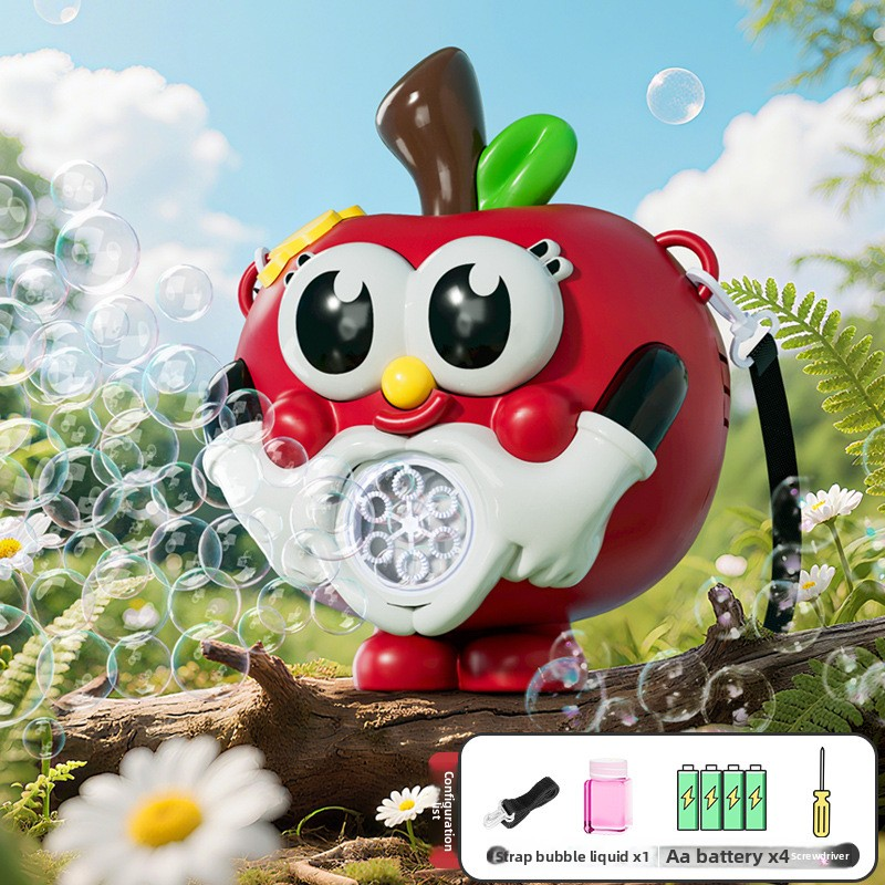 Bubble Wand Factory - Hot-Selling Newkey Apple Automatic Handheld Toy