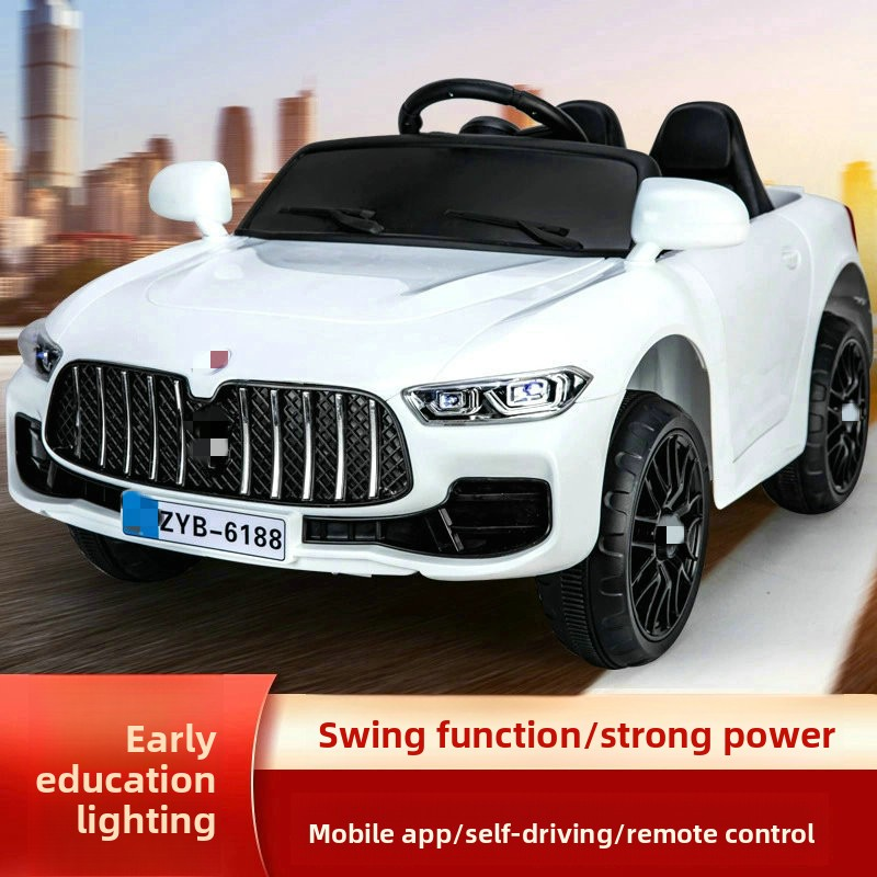 Electric Vehicle Factory - Children's Four-Wheel Plastic Ride-On Remote