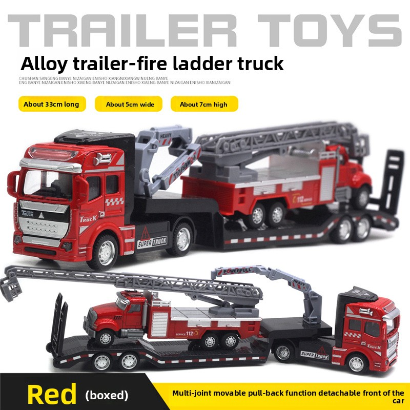 Transport Truck Supplier - 1:50 Scale ABS Plastic Flatbed Multiple Models