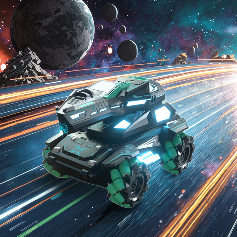 Remote Control Tank Supplier - Q171 8-Channel 2.4G Water Bomb Battle Vehicle