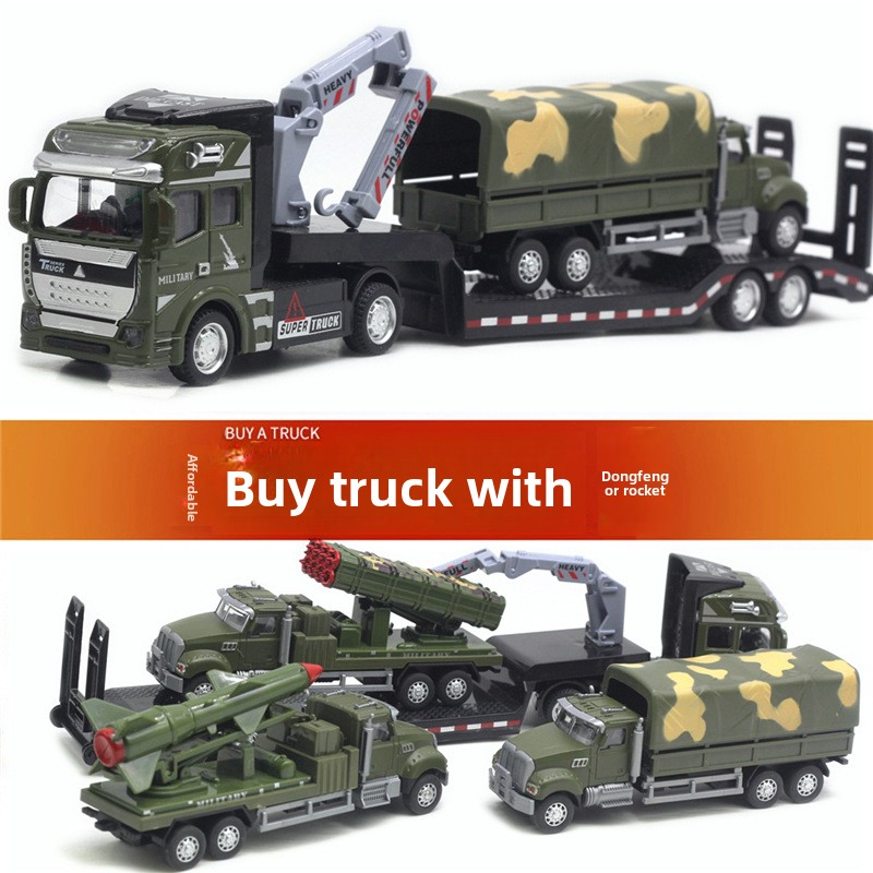 Transport Truck Supplier - 1:50 Scale ABS Plastic Flatbed Multiple Models