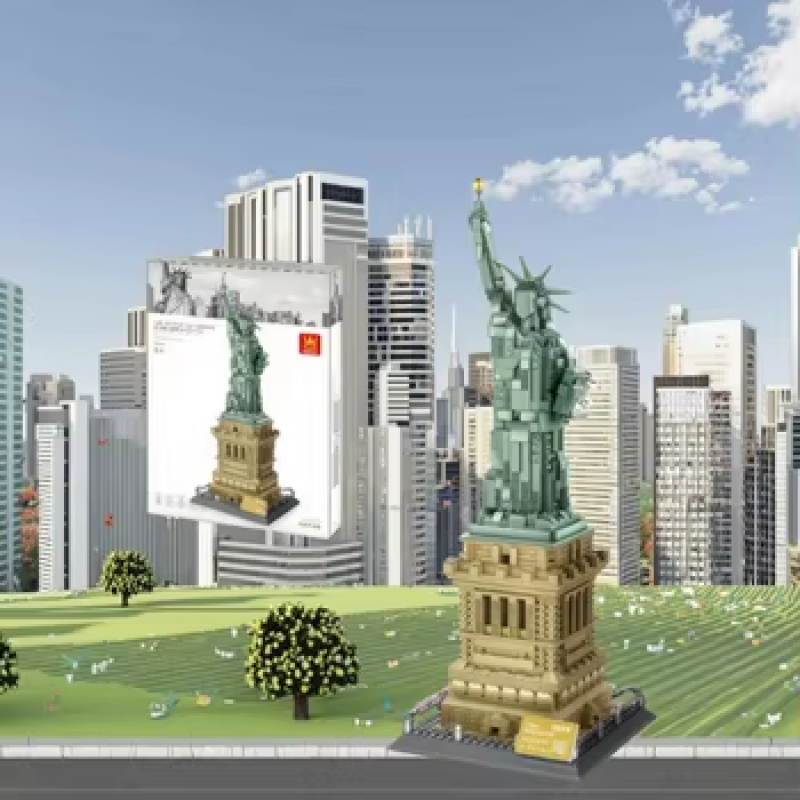 Building Block Manufacturer - Wange 5210-41 DIY London Bridge Plastic