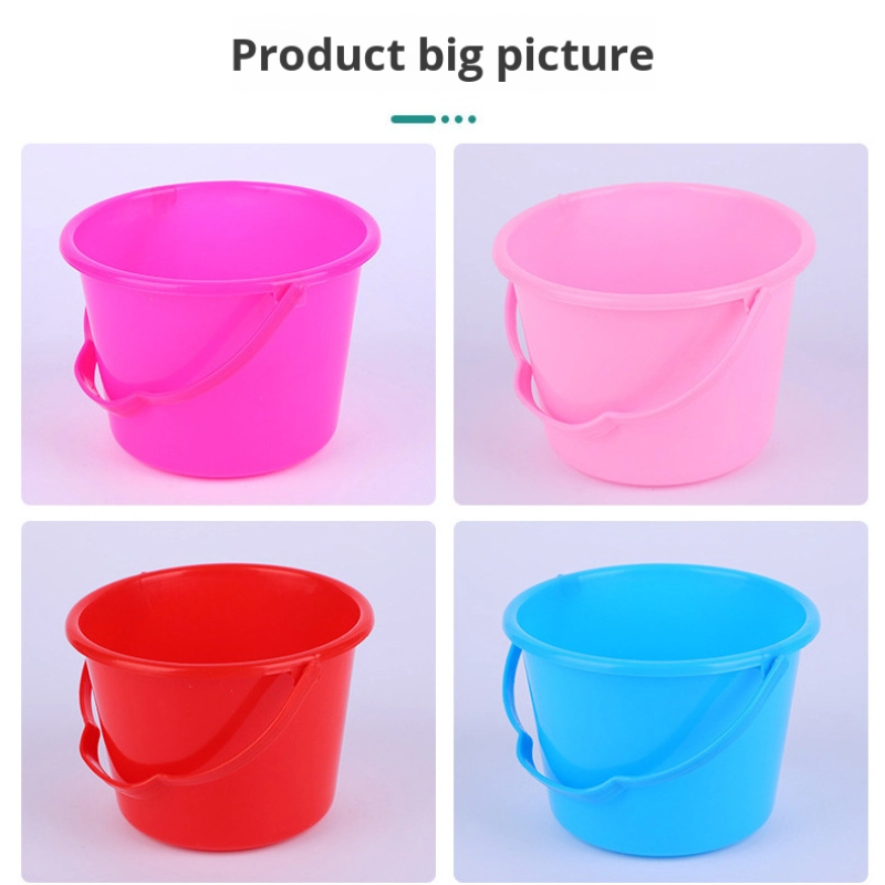 Beach Toy Supplier - Wholesale Small Plastic Sand Fishing Bucket Bubble