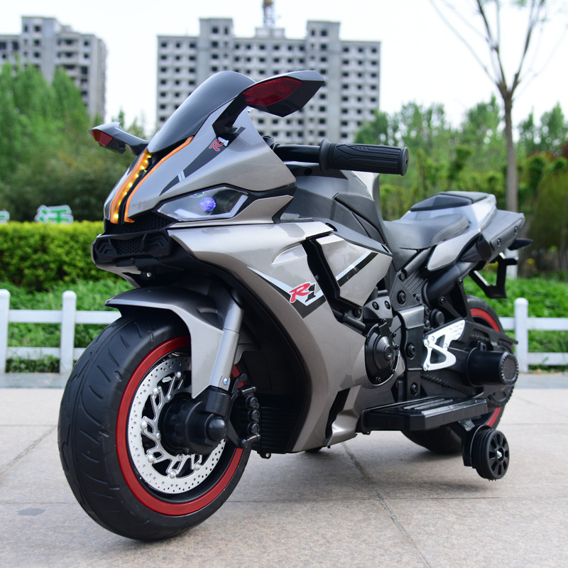 Electric Motorcycle Supplier - Children's Battery-Powered Two-Wheel Auxiliary