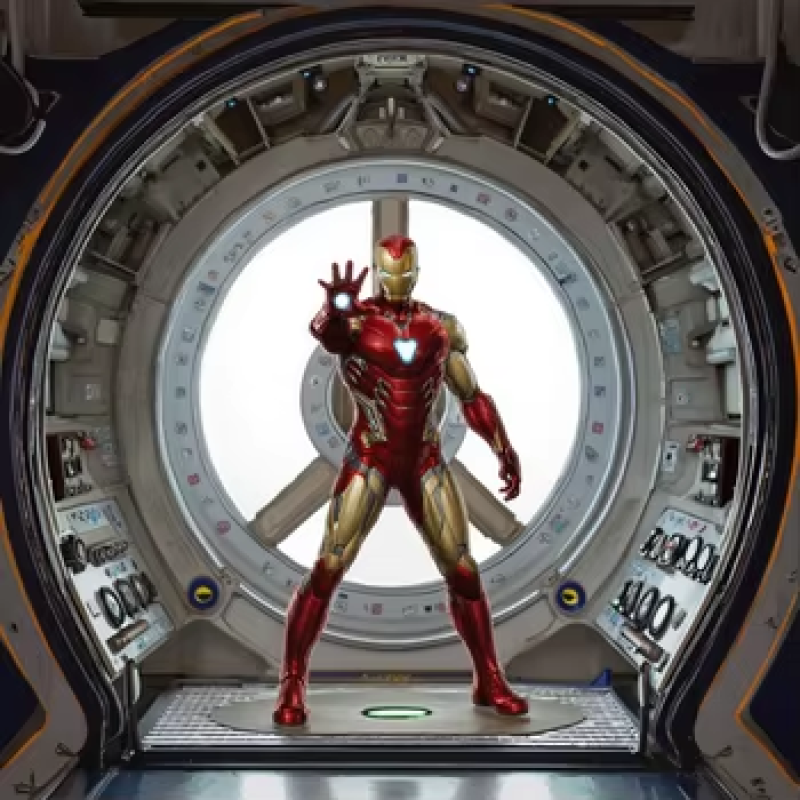 Marvel Toy Factory - Sam's Hand-Made Hulkbuster Armor Plastic Robot