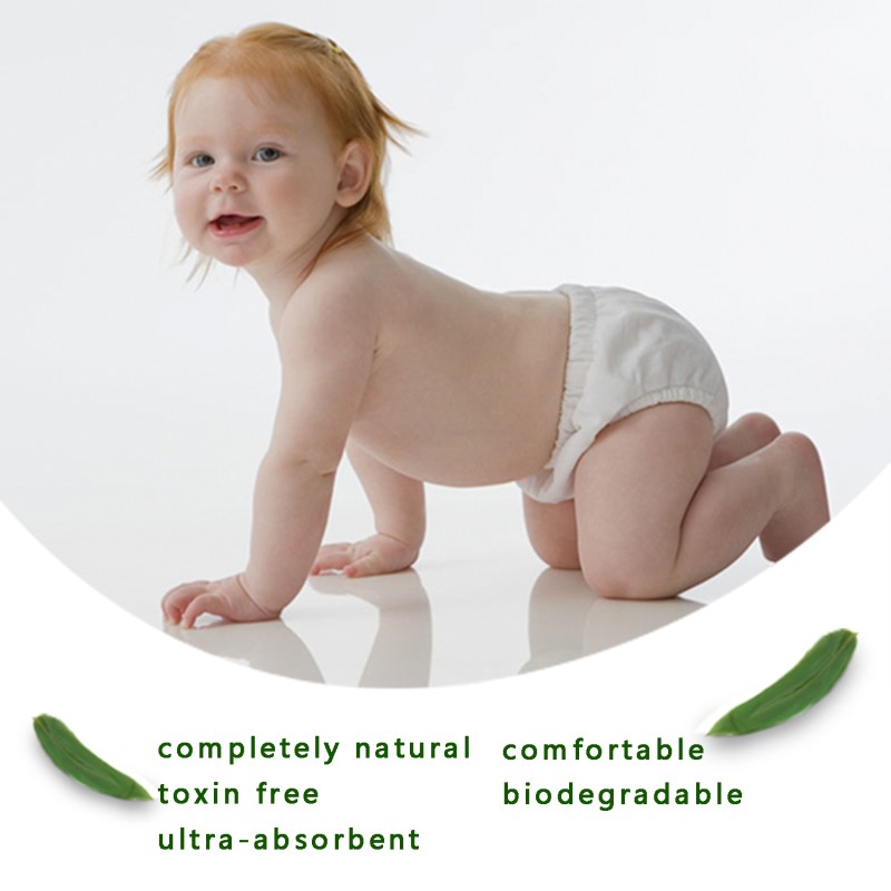 Eco-friendly Diapers Factory - Good Quality Assurance Bamboo Biodegradable Baby