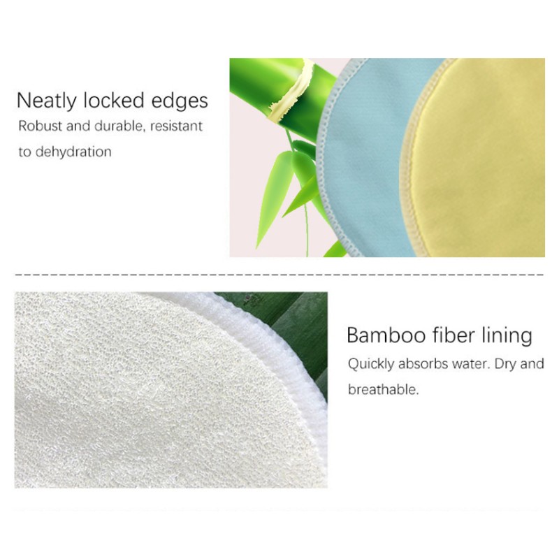 Breast Feeding Pads Manufacturer - 8 Pack Hypoallergenic Machine Washable Reusable
