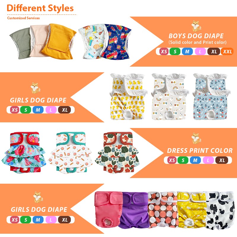Male Dog Diaper Manufacturer - Custom Good Price Belly Wrap Waterproof Reusable