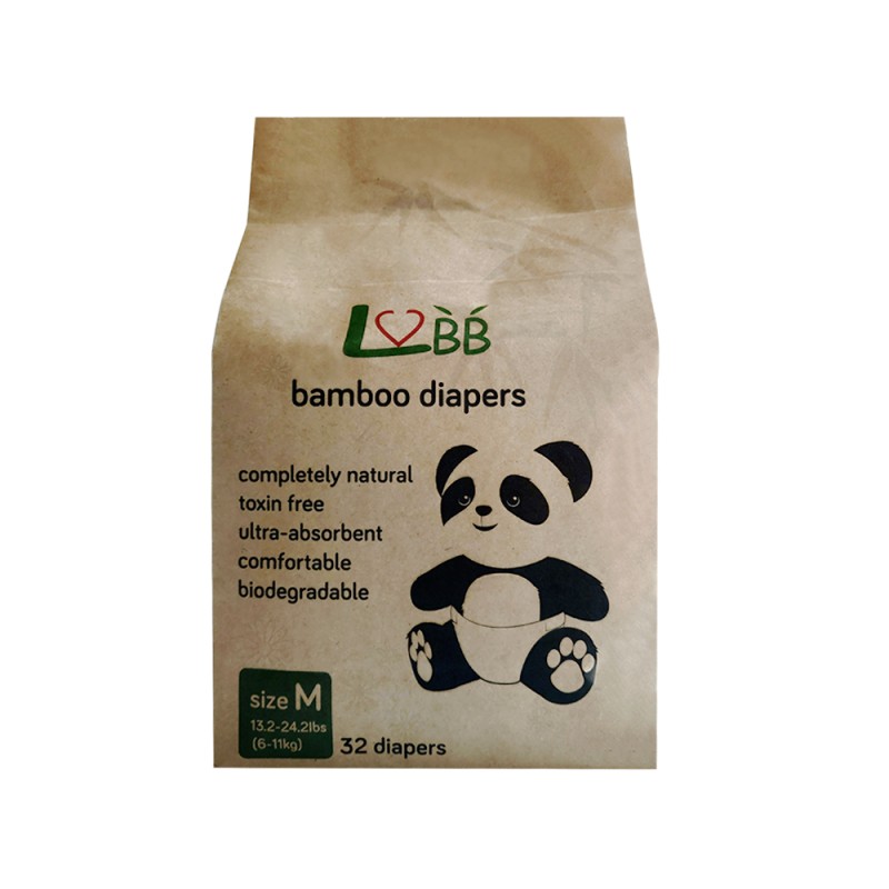 Eco-friendly Diapers Factory - Good Quality Assurance Bamboo Biodegradable Baby