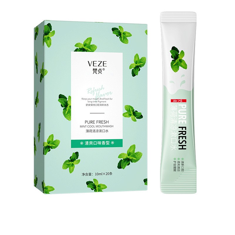 Mouthwash Manufacturer - White Peach Bad Breath Removal Teeth Whitening Strips