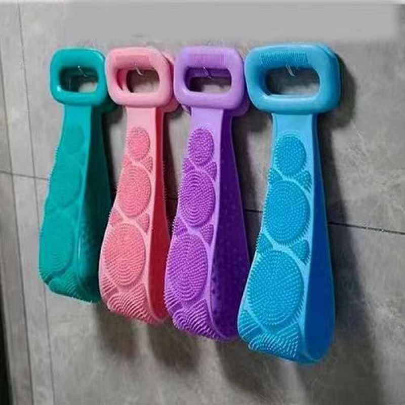 Shampoo Brush Supplier - Scalp Massage Silicone Bath Brush Baby Comb
