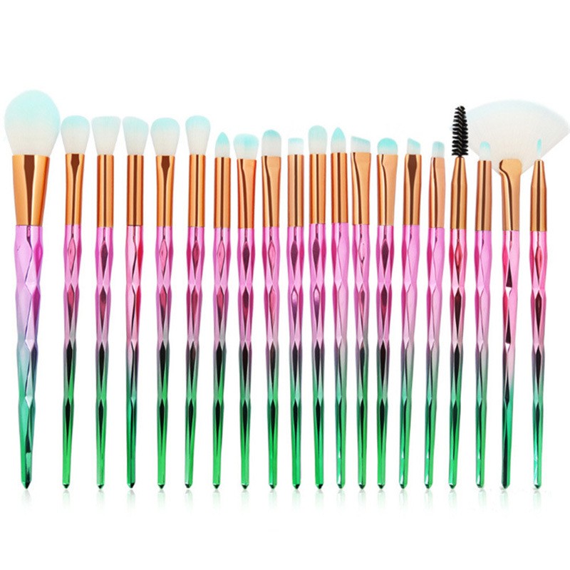 Makeup Brush Set Supplier - 12pcs Synthetic Vegan Custom Logo Luxury