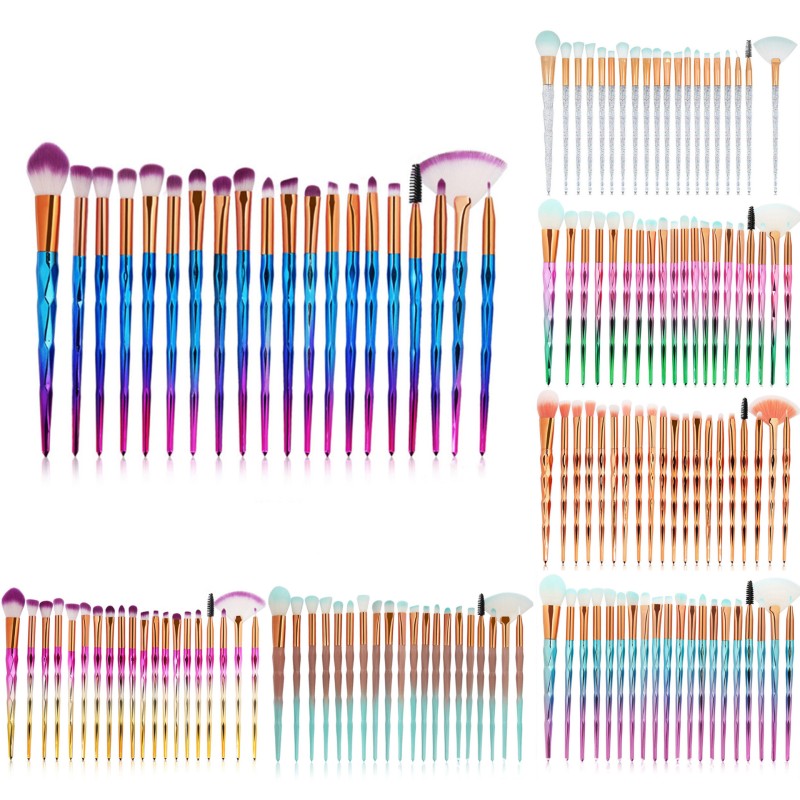 Makeup Brush Set Supplier - 12pcs Synthetic Vegan Custom Logo Luxury