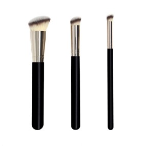 Makeup Brush Set Supplier - Factory Direct Pink 5-Piece Synthetic Hair