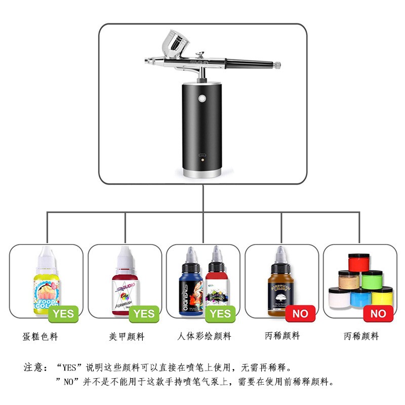 Electric Fountain Pen Factory - Automatic Start Stop Air Pump Model Coloring