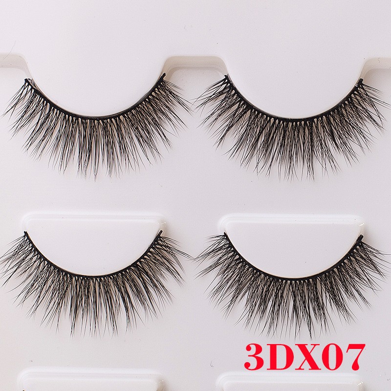 Eyelash Extension Supplier - Private Label 5 Pairs Black Colored Eyelashes