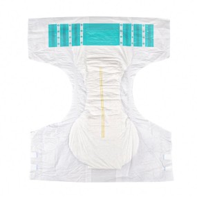 Adult Diaper Supplier - High Absorption Disposable Leak Guard PE Back