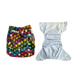 Newborn Diaper Supplier - AIO Cloth Diaper Reusable Waterproof Ecological