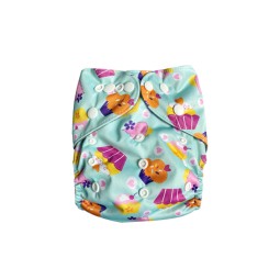 Cloth Nappy Manufacturer - New Print Reusable Pocket Bamboo Charcoal Diaper