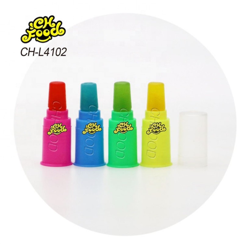 Manufacturer Mix-color Fruity Finger Hard Candy Lollipop Sweets Wholesale and OEM Plastic Candy Toy for Kids