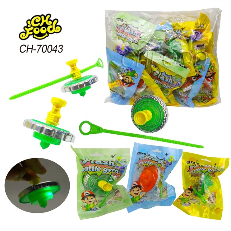 Low MOQ China Cheap Plastic Flash Battle Gyro Toys for Kids Wholesale Spinner Top Gyroscope Promotional Toy for Boy
