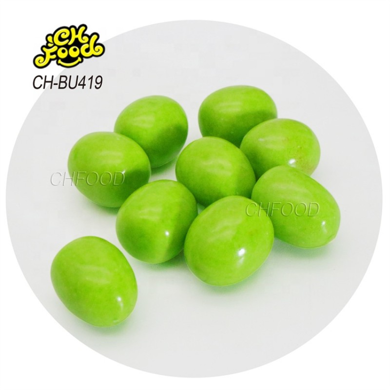 Manufacturer Wholesale Hot Selling Fruit Shape Big Jujube / Chinese Date Bubble Gum in Jar