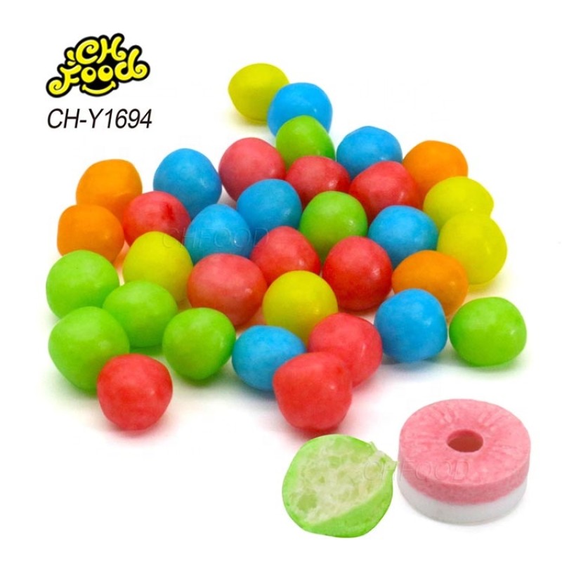 2025 New Butterfly Shape Candy Toy for Kids Colorful Puffed Candy with Whistle Tablet Candy