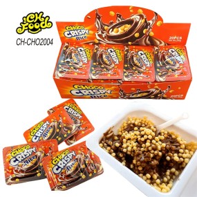 Hot Selling New Chocolate Jam with Crispy Rice Puffed Food Candy Sweets Chocolate Cup China Snack