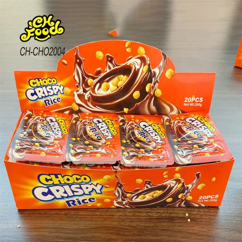 Hot Selling New Chocolate Jam with Crispy Rice Puffed Food Candy Sweets Chocolate Cup China Snack