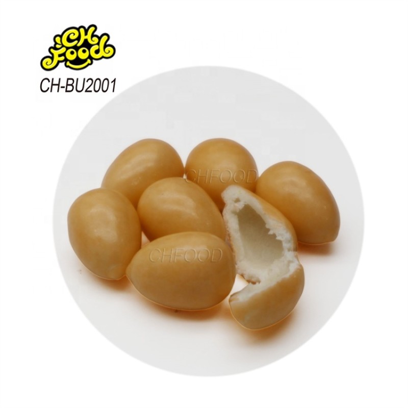 Low MOQ Wholesale Fruit Flavor Small Egg Shape Bubble Gum Halal Chewing Gum Candy Sweets