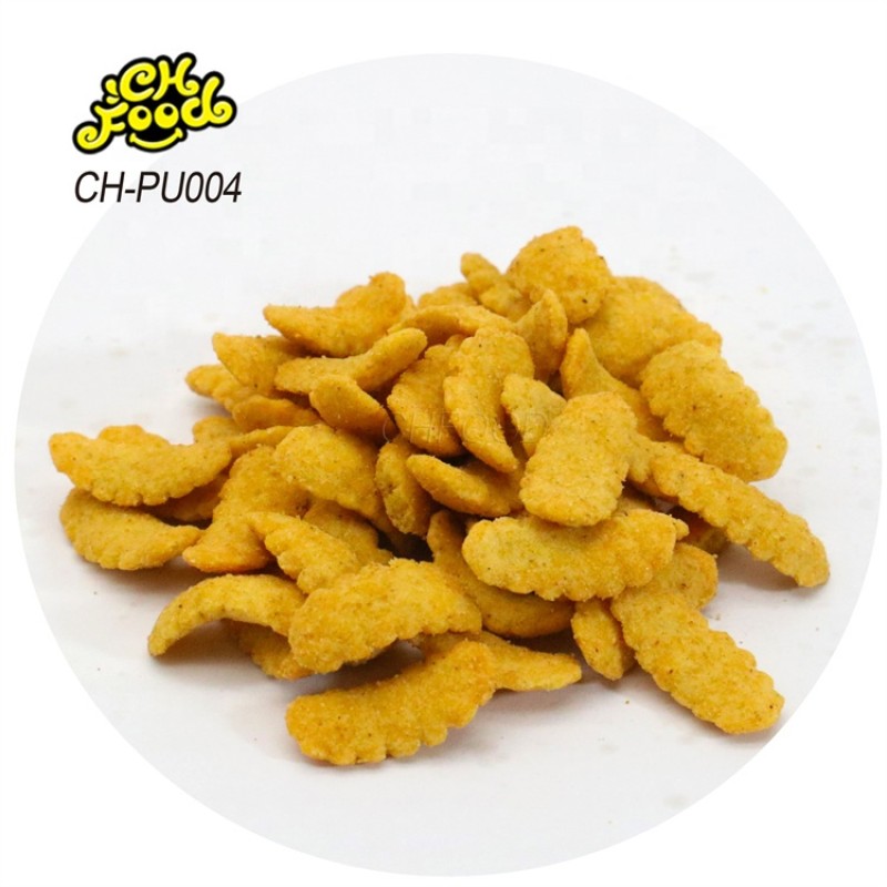 Custom Salty and Crispy Delicious Caterpillar Puffed Food Snack for Kids