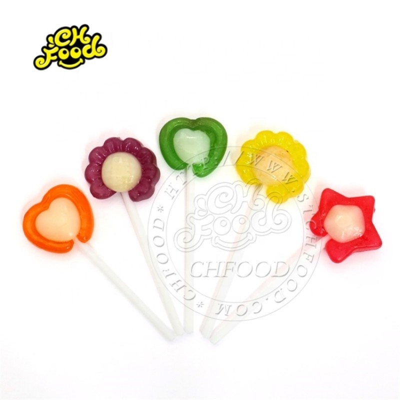 Custom 5 Fruit Flavor Mini Lollipop Halal Hard Candy Sweets Snack