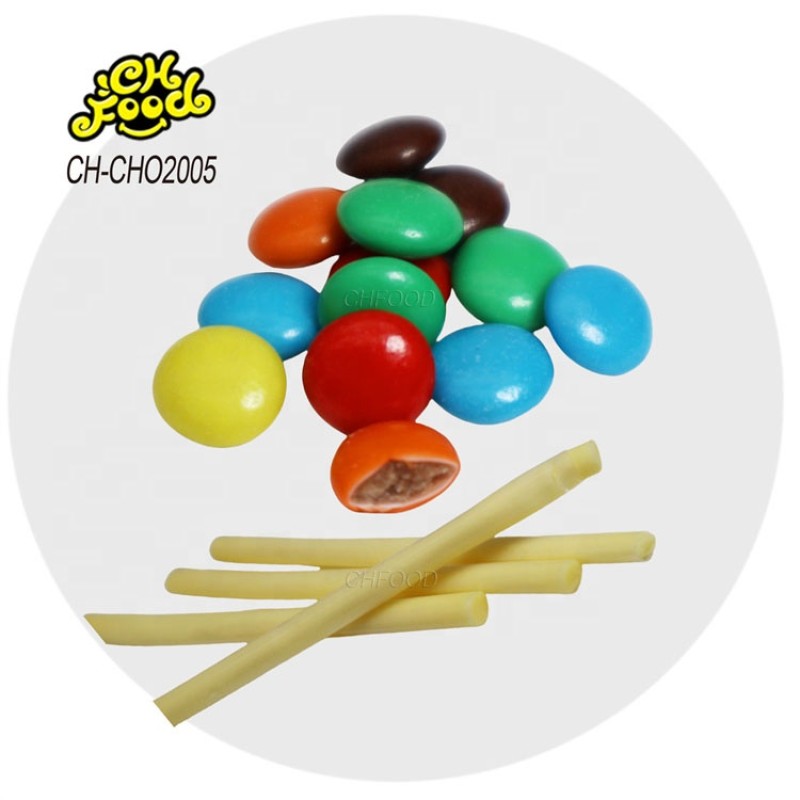 Christmas Candy Christmas Trees Shape Candy Toy for Kids Colorful Chocolate Bean with CC Stick Sour Powder Candy Sweets