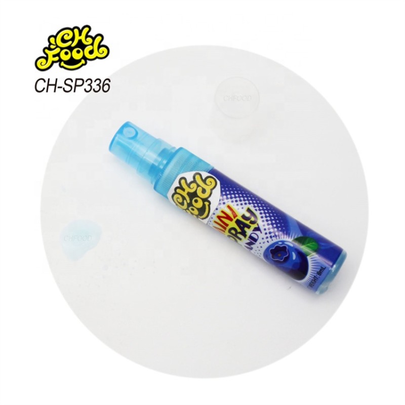 Wholesale Low MOQ Mini Bottle Sour Fruit Flavor Liquid Spray Candy Sweets for Kids